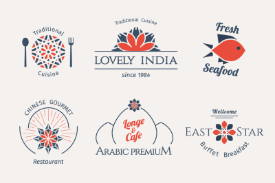6 Food Logo Templates