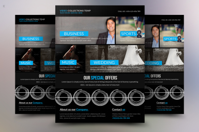 Video Collection Flyer Template