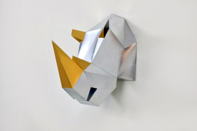DIY Rhinoceros Head - 3d papercraft