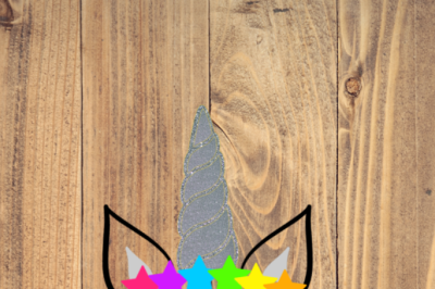 Raibow Star Unicorn SVG