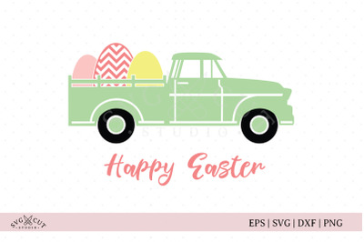 Easter Truck SVG Files