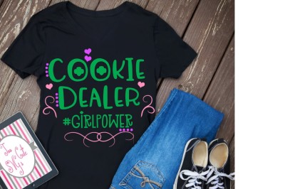 Girl scouts svg, cookie dealer svg, girl power svg, girl scout cookies