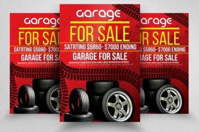 Garage & Yard Sale Flyer Template