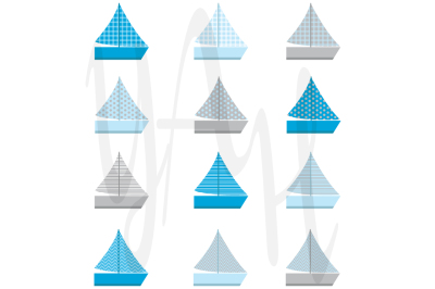 Sail Boat Patterns 