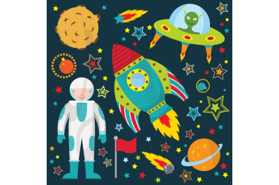 Outer Space Clip Art 