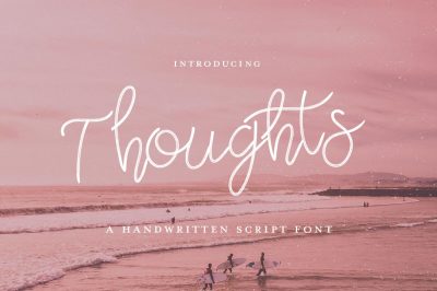 Thoughts Script Font