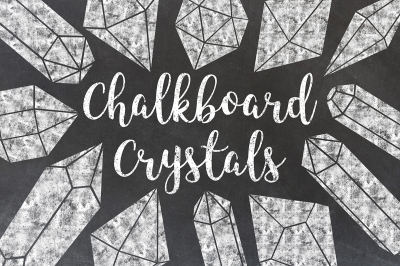 Chalkboard Crystals Collection