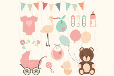 Baby Shower Clip Art