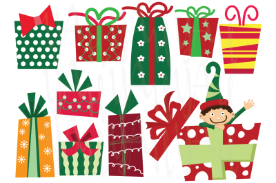 Christmas Presents Clip Art