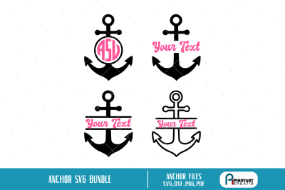 anchor svg&2C;anchor svg file&2C;anchor dxf&2C;anchor cut file&2C;anchor monogram