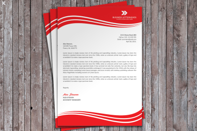 Business Letter Head Template