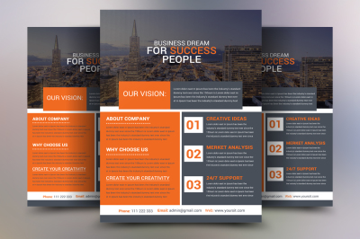 Corporate Business Flyer Template - M1