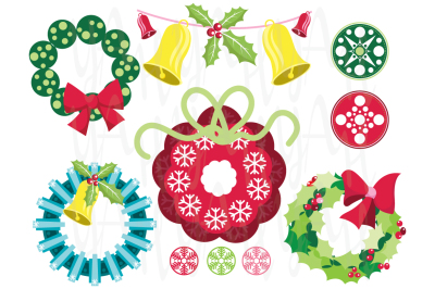 Christmas Wreath Clip Art