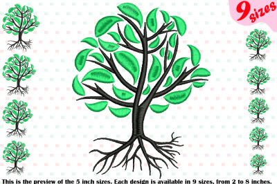 Download Family Tree Embroidery Design Family Love Deep Roots Branches 204b Free Download Free Svg Font