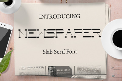 Newspaper&nbsp;Slab Serif font