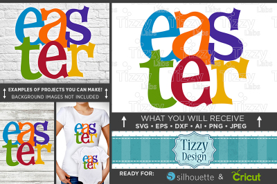 Easter Sign Svg File - Easter Shirt Design for Kids - 4007
