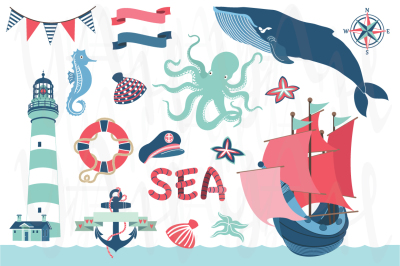 Nautical Sea Clip Art