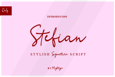 NEW _ Stefian Script