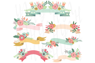 Wedding Floral Banners