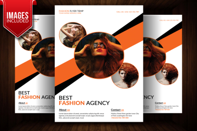 Fashion Agency Flyer Template