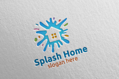 Home Painting Vector Logo Design 12