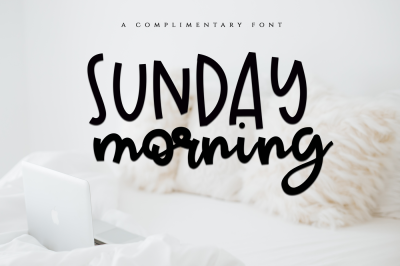 Sunday Morning - Script Font