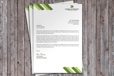 Letter Head Print Template