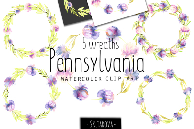 "Pennsylvania". Wreaths collection