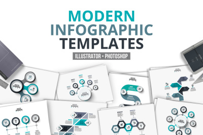 Modern infographic templates