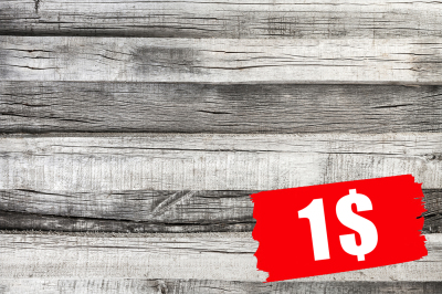 Old gray wooden background