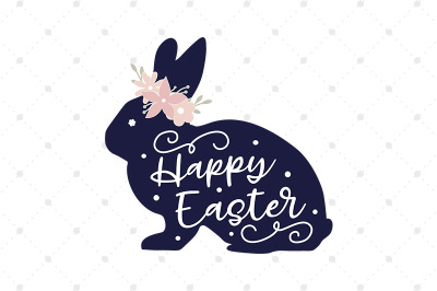 Happy Easter Bunny SVG Files