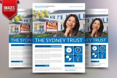 Real Estate Business Flyer Template