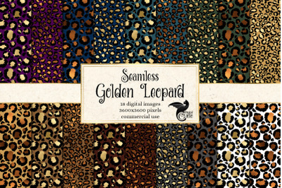 Gold Leopard Patterns