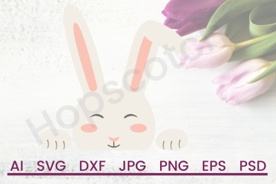 Bunny SVG&2C; Easter SVG&2C; DXF File&2C; Cuttable File