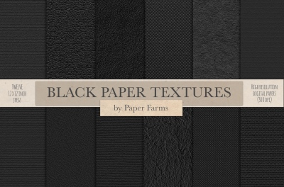 Black textured paper 