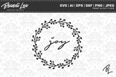 Joy SVG Cutting Files