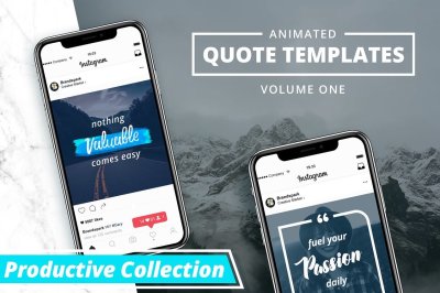ANIMATED - Quote Templates Vol.1