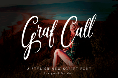 Graf Call New Stylish Script Font