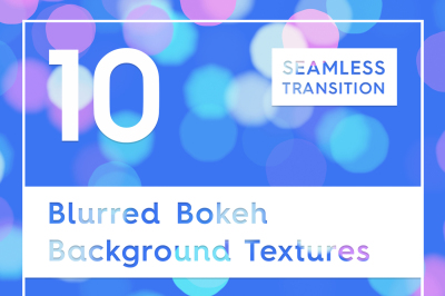 10 Blurred Bokeh Background Textures