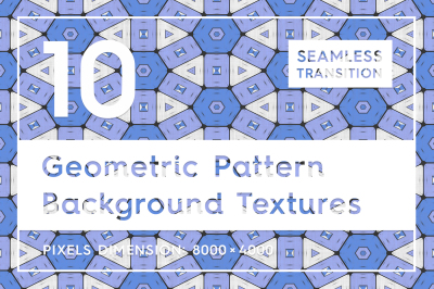 10 Geometric Pattern Background Textures