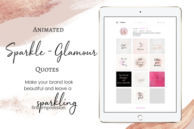 Animated Sparkle - Glamour quotes