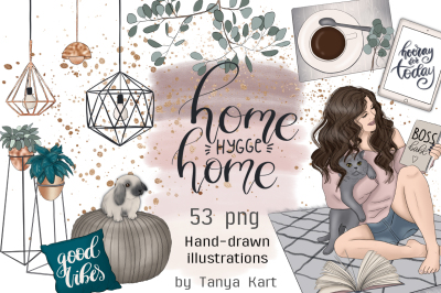 Home Hygge Home Hand Painted Design Kit