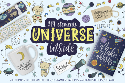 Universe inside. Big Graphic Collection.