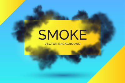 Smoke vector background
