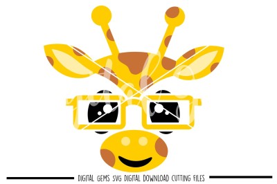 Giraffe face SVG / DXF / EPS / PNG files