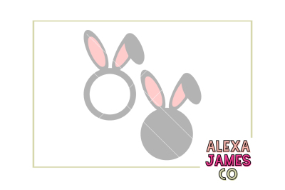 Easter Bunny Monogram