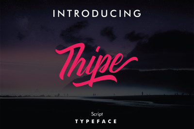 Thipe Typeface