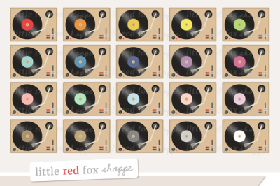 Record Player Clipart