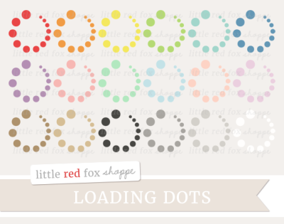 Loading Dots Clipart