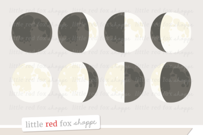Moon Phase Clipart